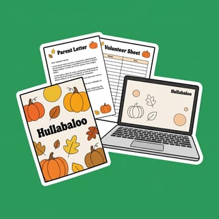 Halloween Party Pack Plus Editable Kit