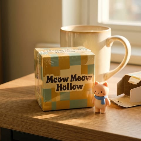 Mystery Cat Figure Blind Box