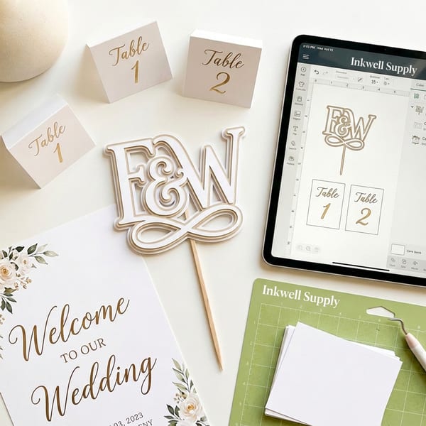 Wedding SVG Template Pack
