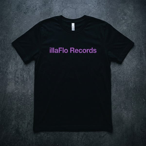 illaFlo Records Purple Tee
