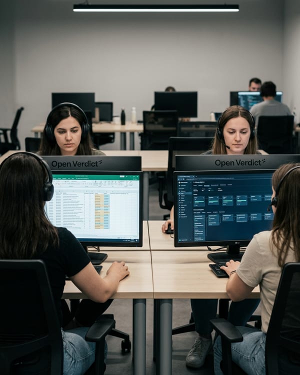 A QA team collaborating during a sprint planning session