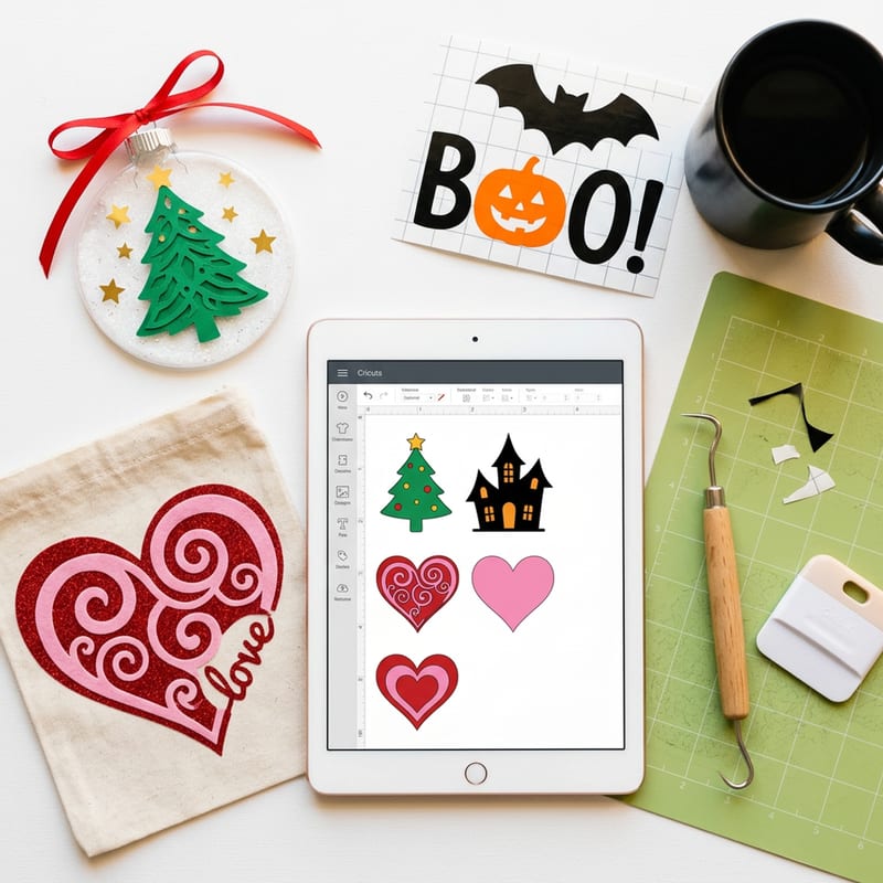 Holiday and Seasonal SVG Template Pack — machine-ready SVG cut files