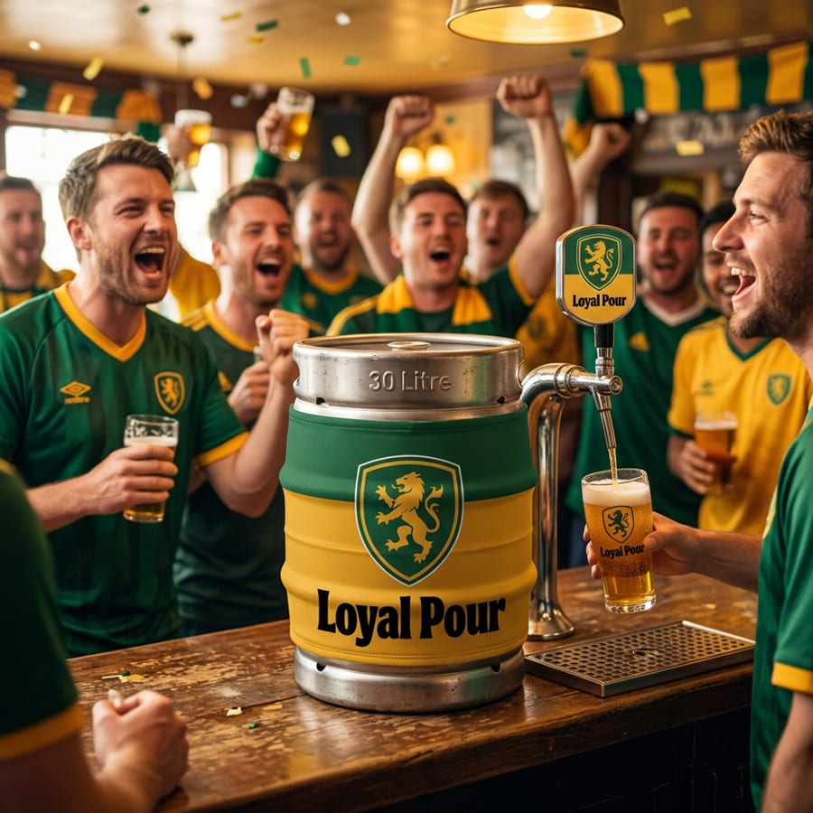 Matchday Activation Keg