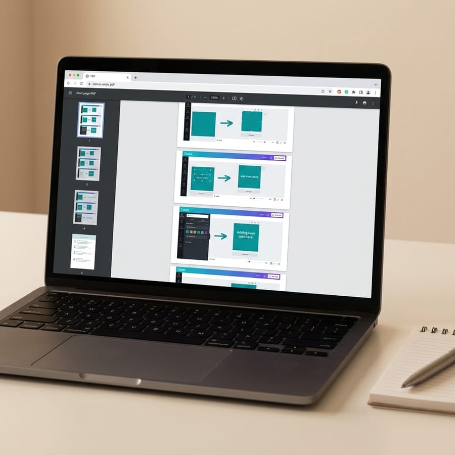 Canva Customization Add-On Guide — planner template preview