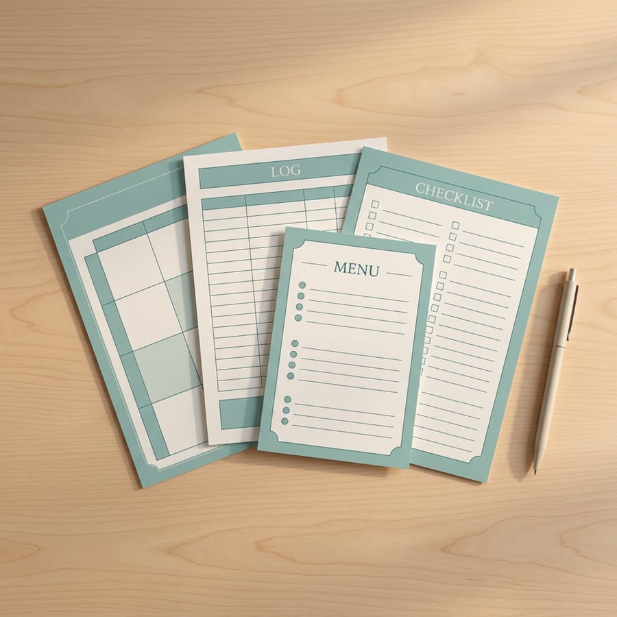 ADHD Reset Pack — planner template preview
